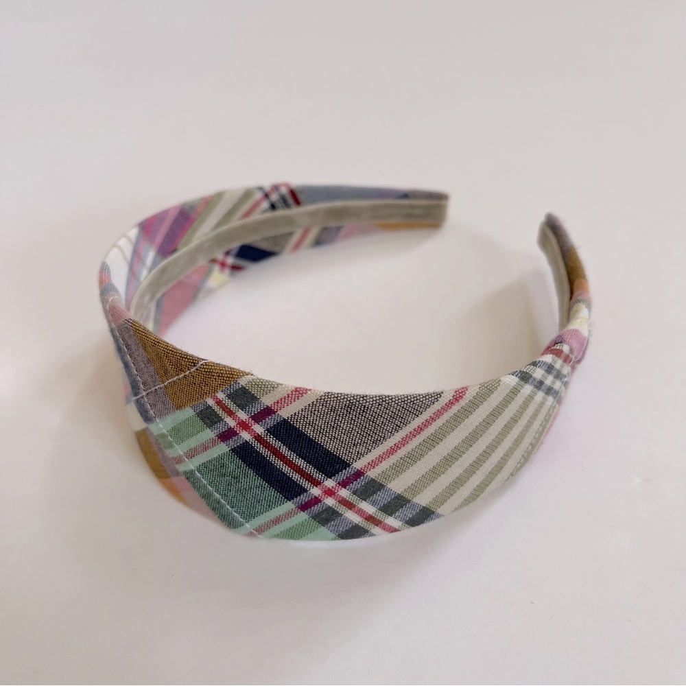 Nwot J. Crew Pastel Patchwork Pattern Headband - image 4